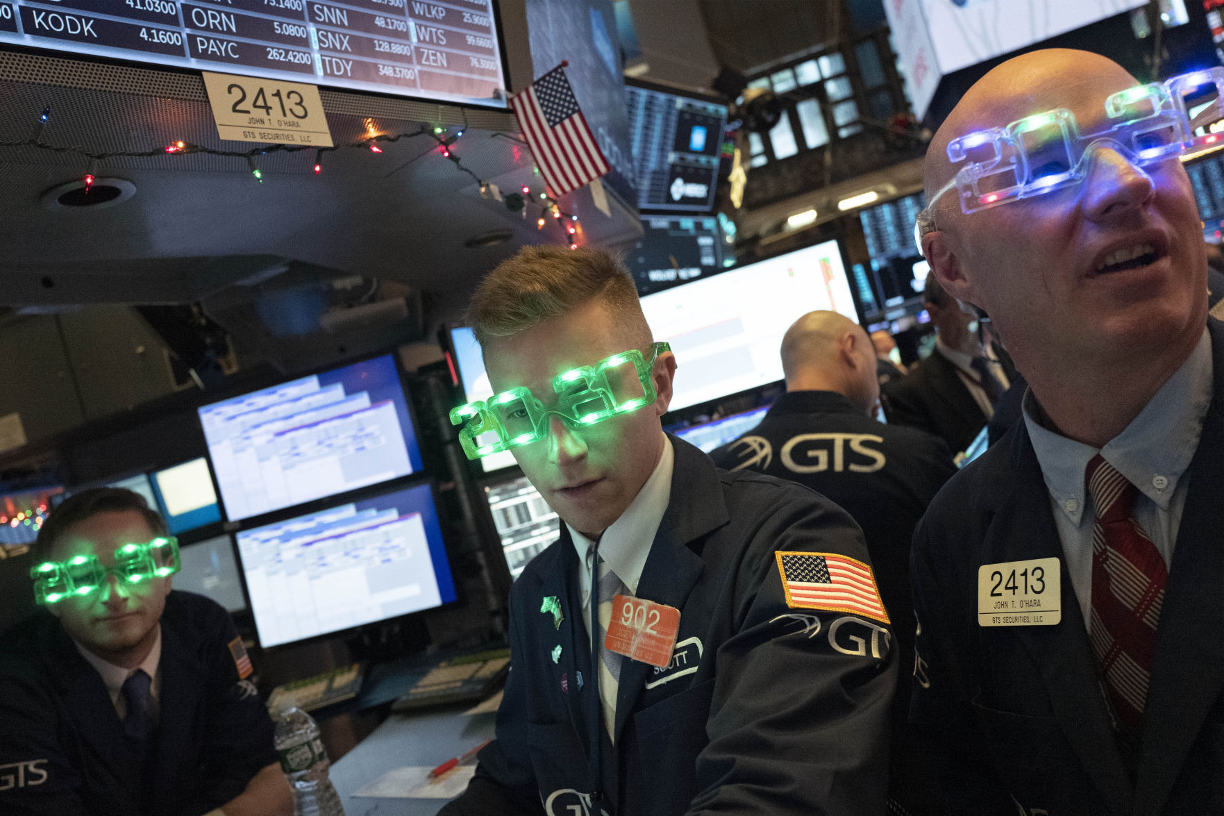 APTOPIX Financial Markets Wall Street